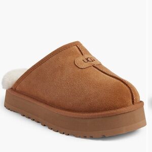 UGG Discoquette genuine shearling slipper slide slipper